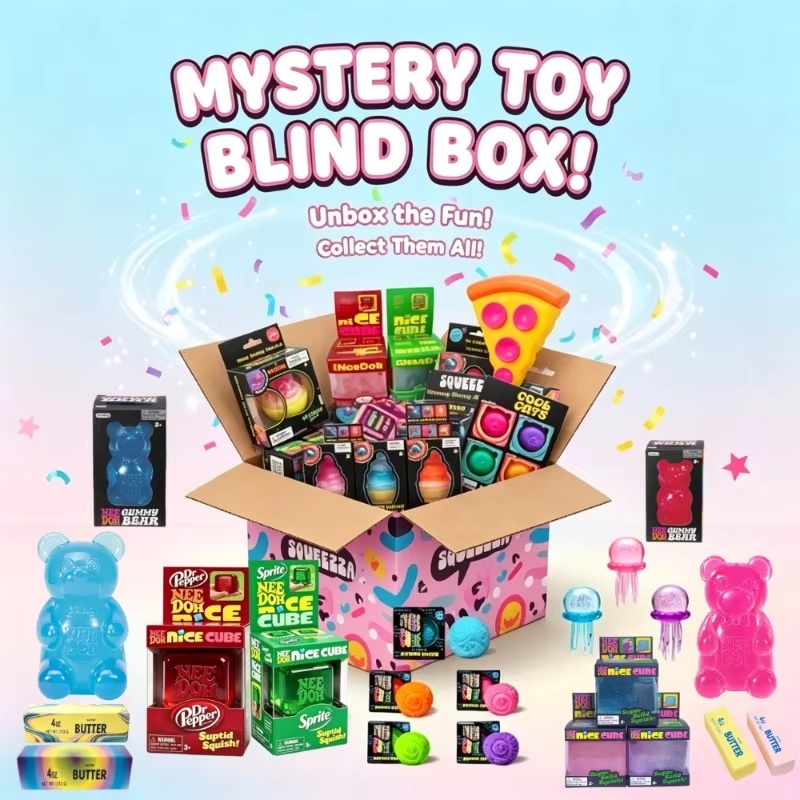 Mystery Box Blind Bag - 2026 Hot Cute Cube & Ocean