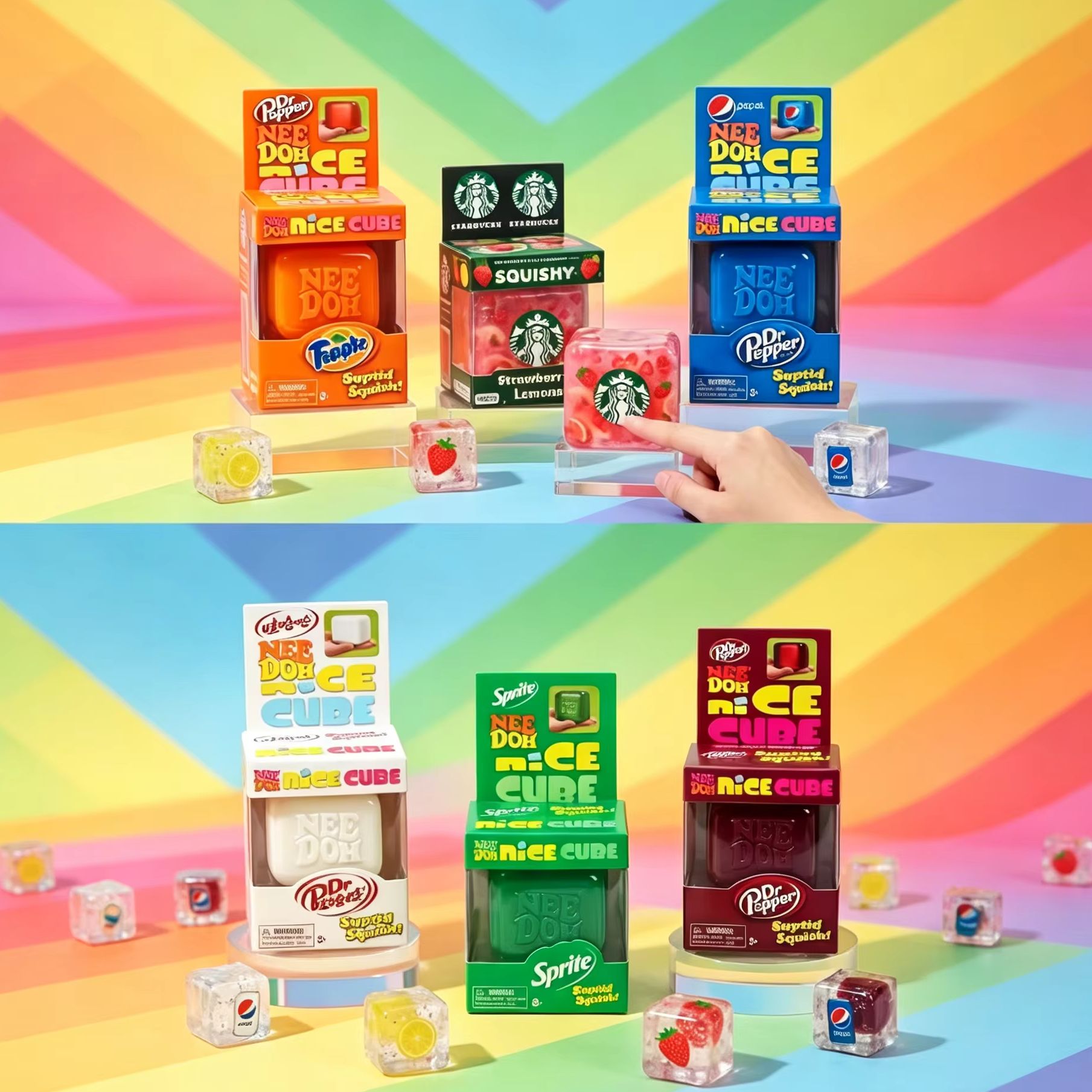NeeDoh Nice Cube Sensory Fidge - đánh giá và giá Fidget Cube Original