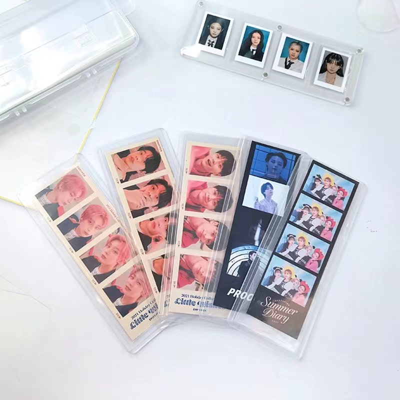 Clear Photo Booth Bookmark Sle - đánh giá và giá Card Penny Sleeve