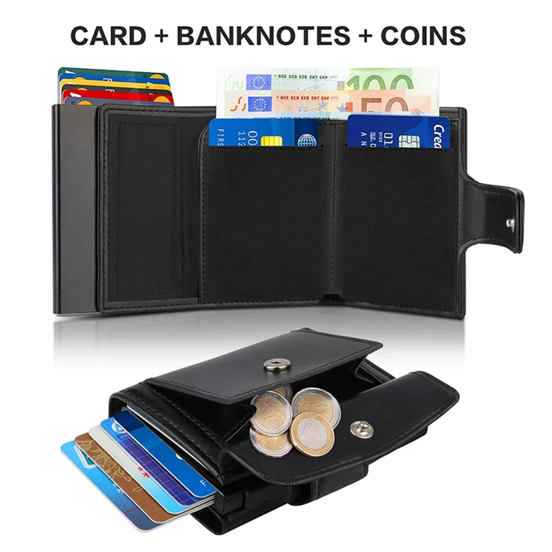 Metal Business Card Case Rfid  - đánh giá và giá Card Top Loader