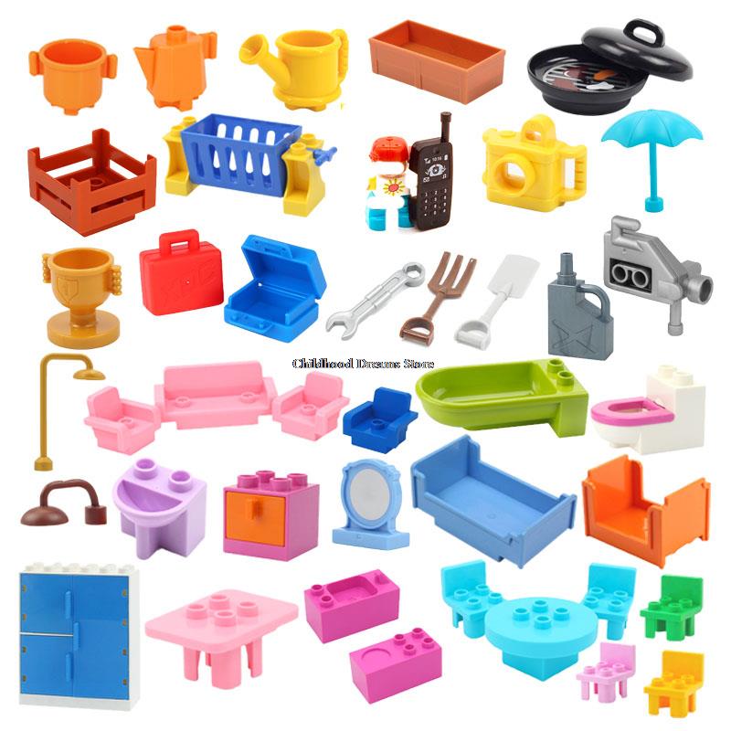 Big Building Blocks Furniture  - đánh giá và giá Lego Set City
