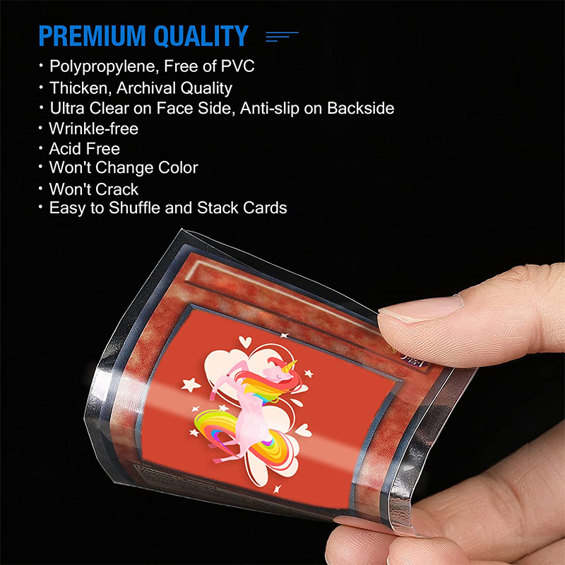 200 Pcs Transparent Playing Ca - đánh giá và giá Card Penny Sleeve