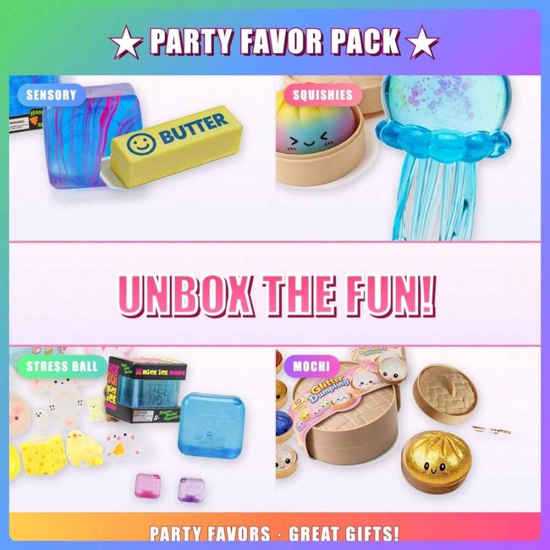 Mix Squishy Random Fun Blind B - đánh giá và giá Mystery Box Blind Bag