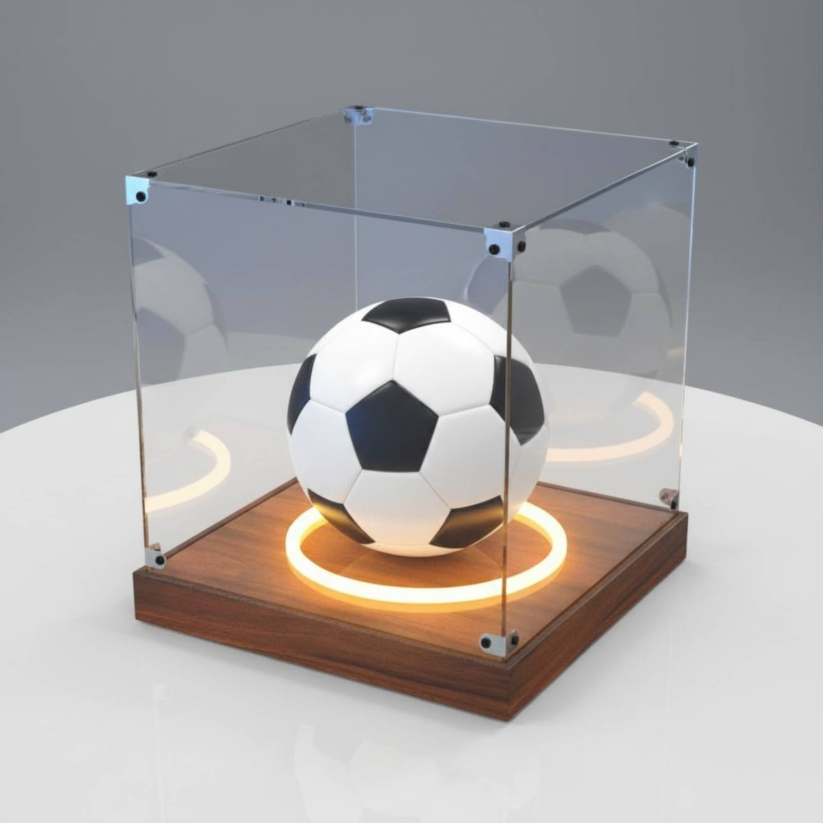 Acrylic Roundball Display Case - đánh giá và giá Display Case Acrylic