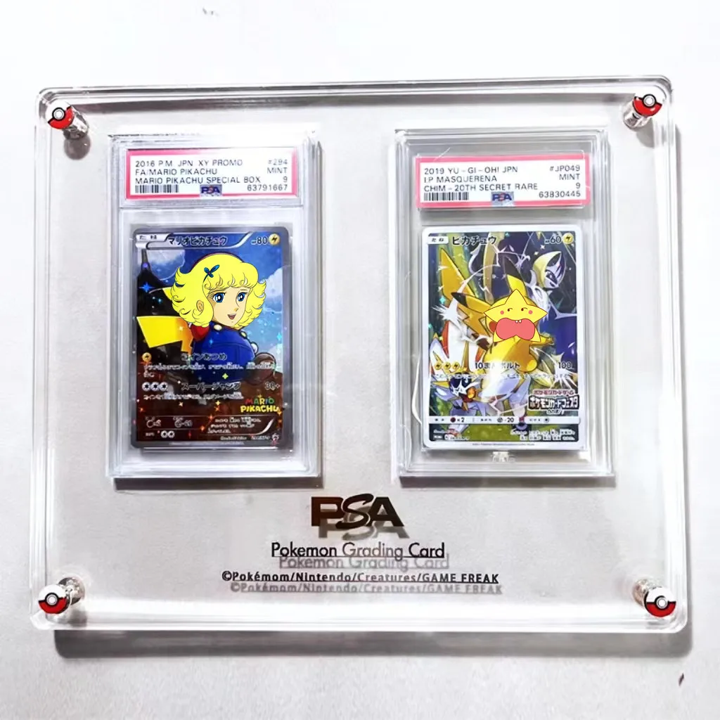 PTCG Pokemon Yu-Gi-Oh Rating G - đánh giá và giá Graded Card Display