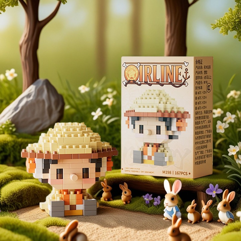 New ONE PIECE Sun God Nika Luf - đánh giá và giá Building Block Mini