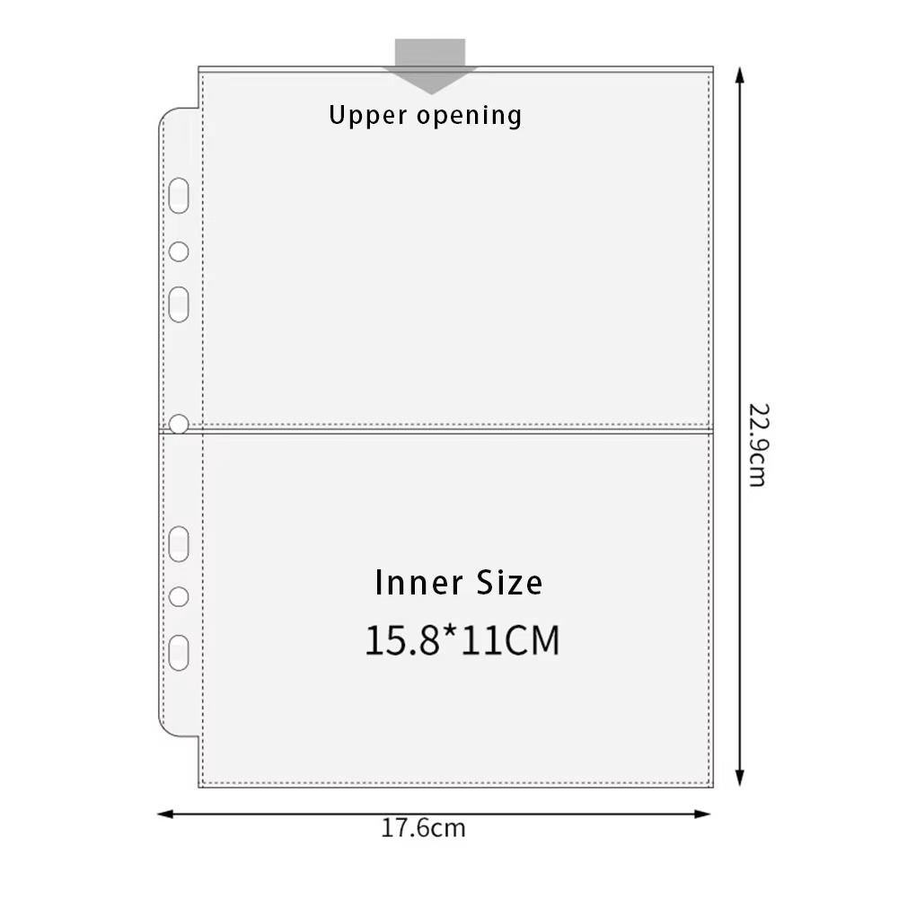 Inner Page Card Binder A5 Phot - đánh giá và giá Card Penny Sleeve
