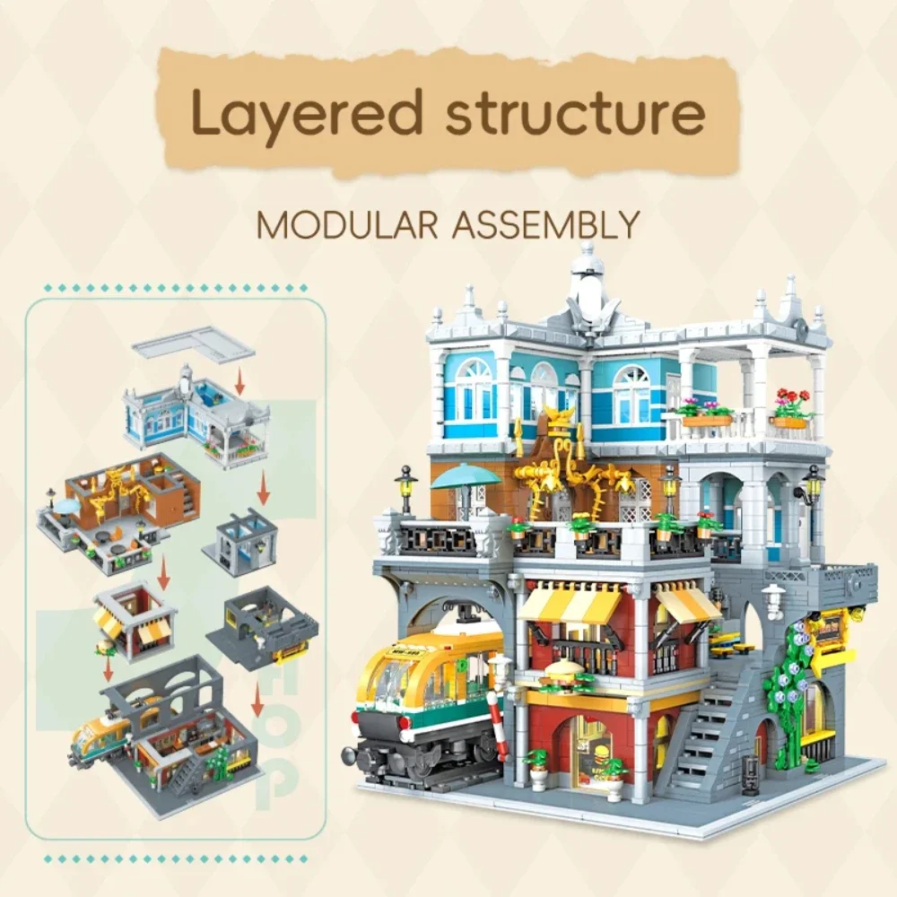 BurgerShop Building Blocks Set - đánh giá và giá Lego Set City