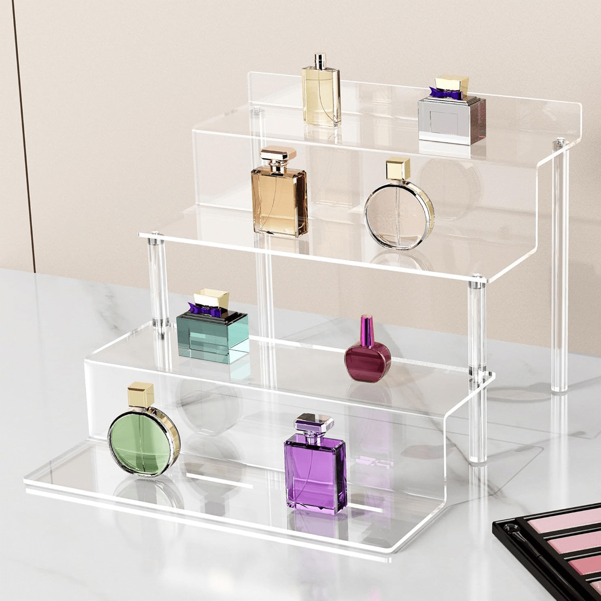 Acrylic Riser Display Stand,4  - đánh giá và giá Pop Display Shelf