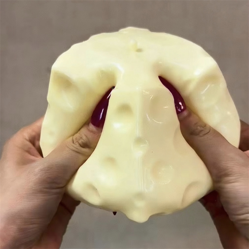 *~*-Jumbo Cheese Cube Stress B - đánh giá và giá Fidget Cube Original