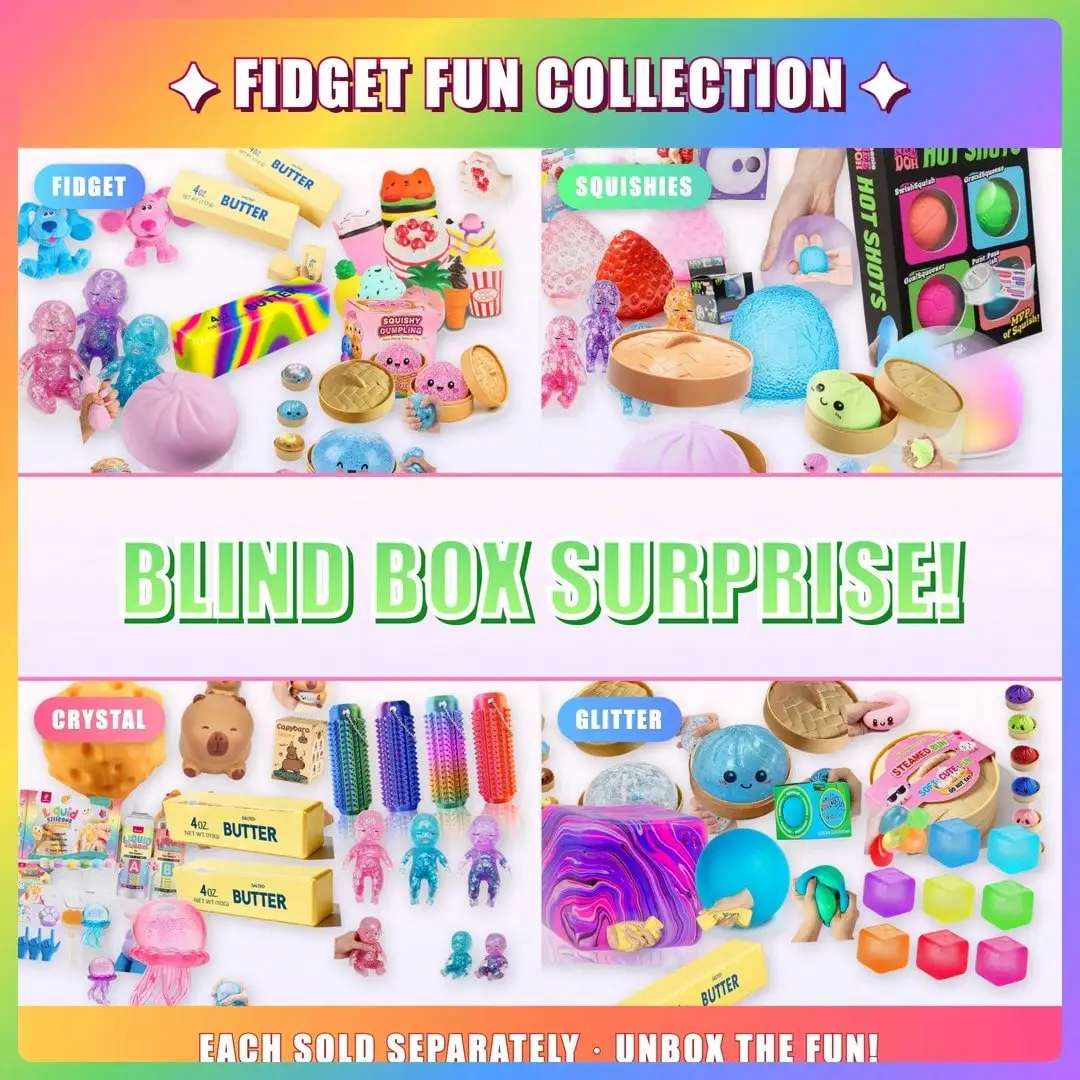 Rainbow Mystery Squish Blind B - đánh giá và giá Mystery Box Blind Bag