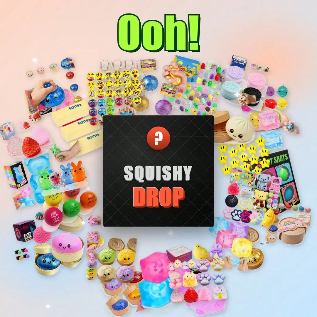 Rainbow Mystery Squish Blind B - đánh giá và giá Mystery Box Blind Bag