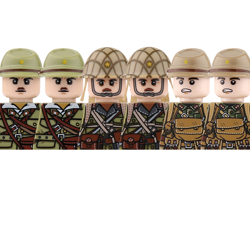 WW2 Military Infantry Japanese - đánh giá và giá Lego Minifigure Holder