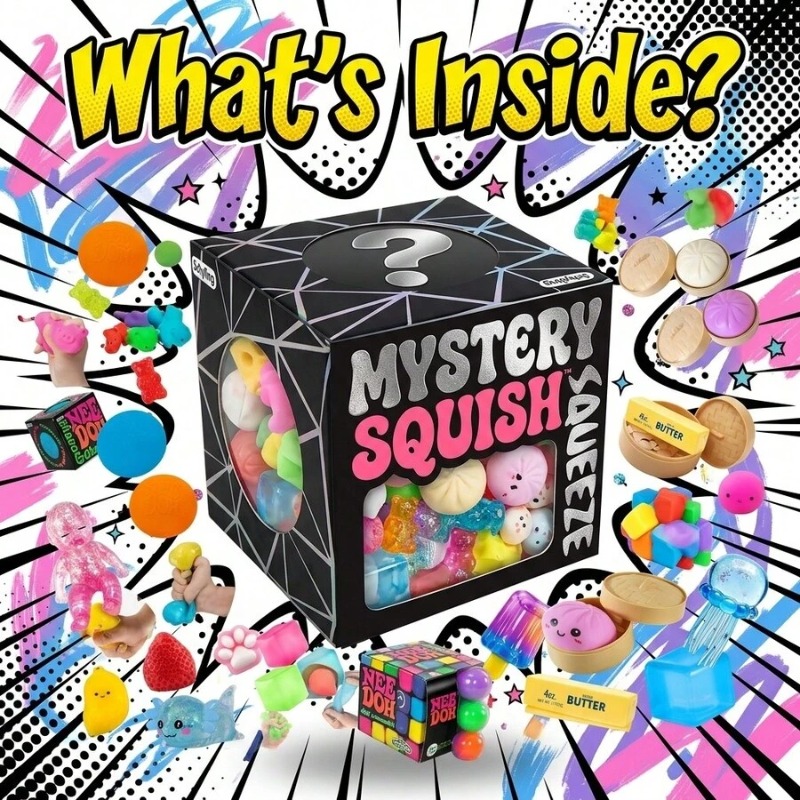 Funny Mix Squishy Blind Box, R - đánh giá và giá Mystery Box Blind Bag
