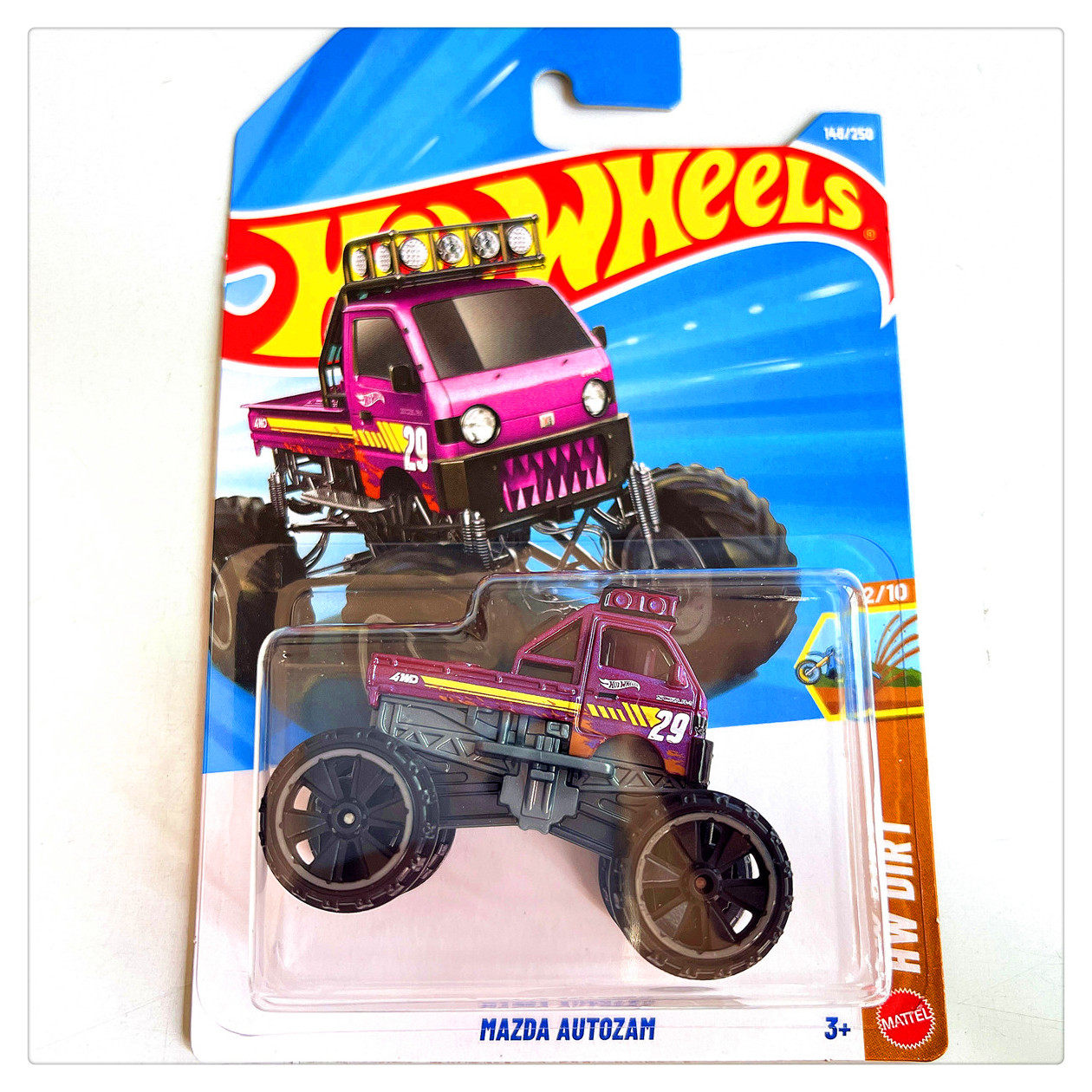 Hot Wheels Mazda Autozam Alloy - đánh giá và giá Hot Wheels Car Monster Trucks