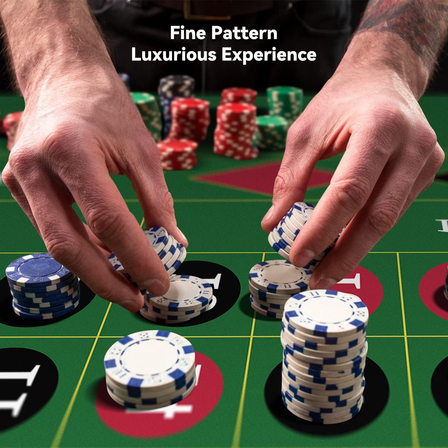 120x60cm Green Roulette Rubber - đánh giá và giá Graded Card Display